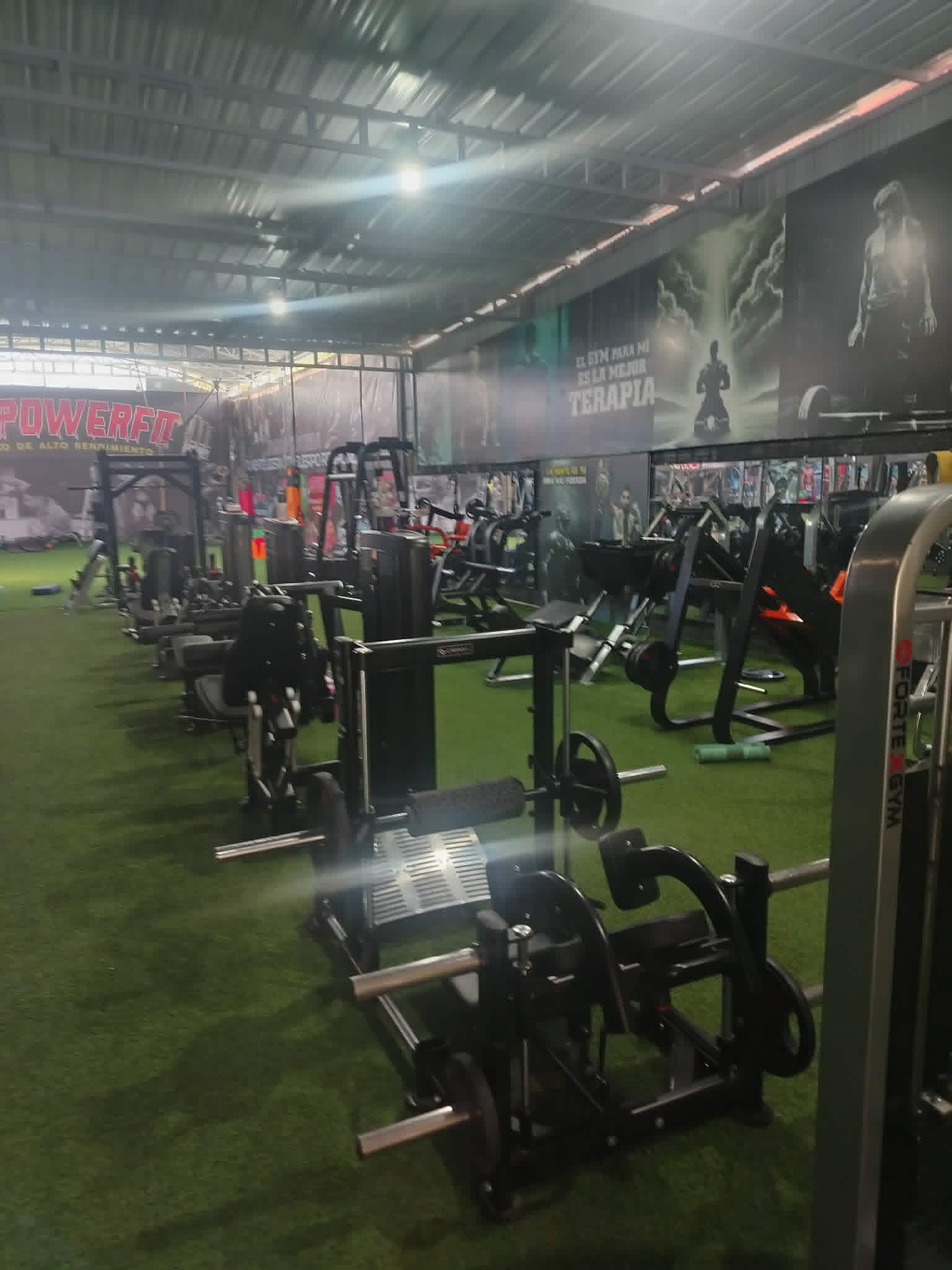 Vista del gimnasio